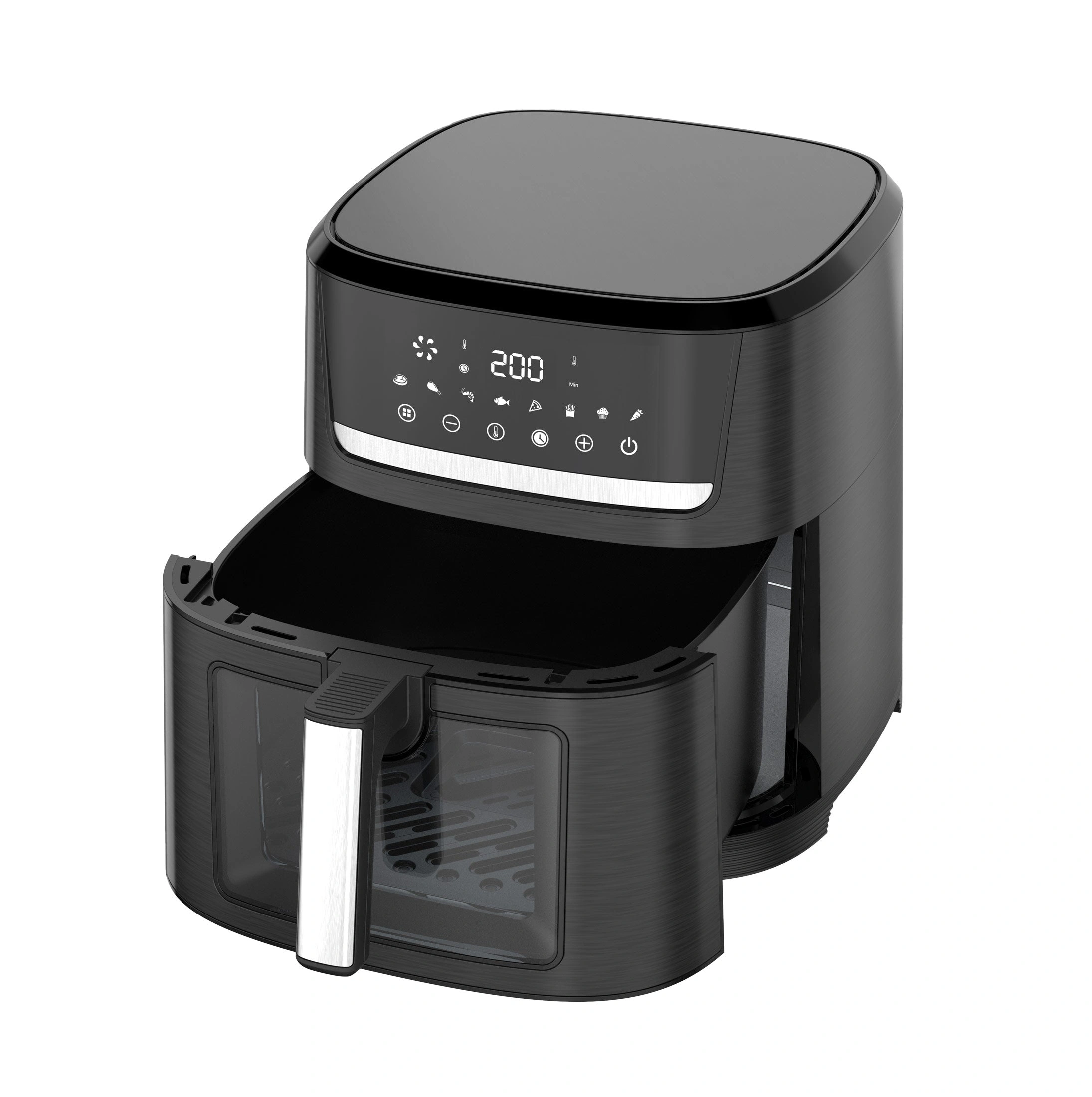 Crispy Perfection: 10L Digital Air Fryer - 1700W Easy Meals!